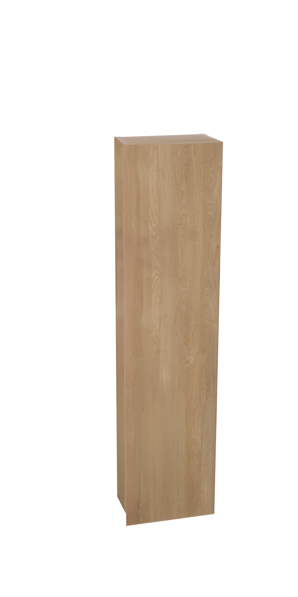 Balmani Mitra Elements badkamerkast | B32 x D20 x H130 cm | Natuur eik | Scharnieren links en rechts | Massief hout | Vlakke afwerking