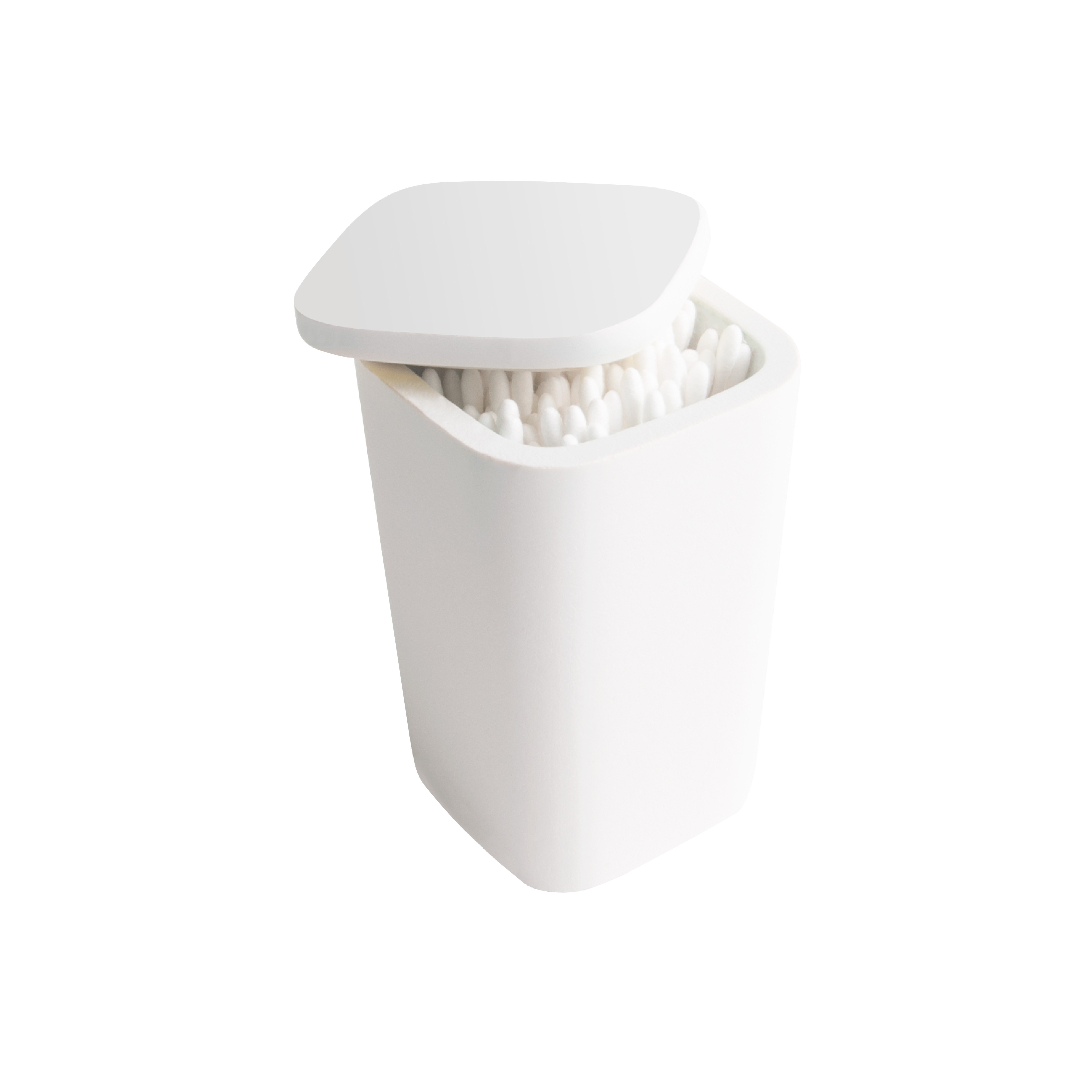 Balmani Testa wattenhouder | Mat wit | 7 x 10,5 cm | Solid Surface