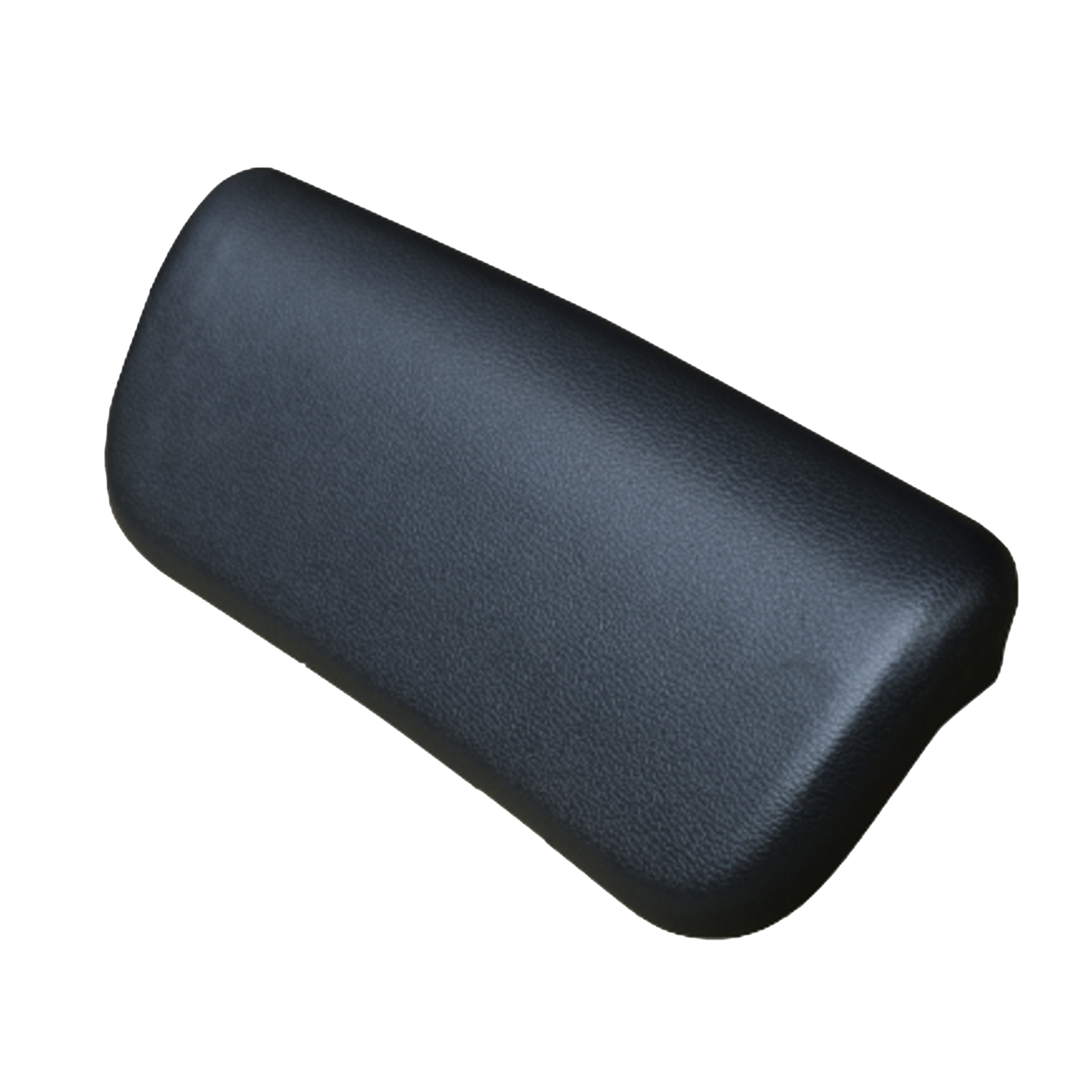 Luca Varess Retta badkussen | Mat zwart | 32 x 14 cm | PU-schuim