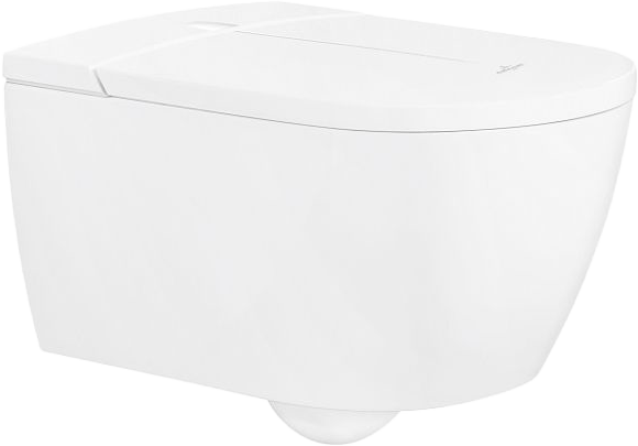 Villeroy & Boch ViClean-I100 douchetoilet | Glanzend Wit | Randloos | Softclose wc-bril