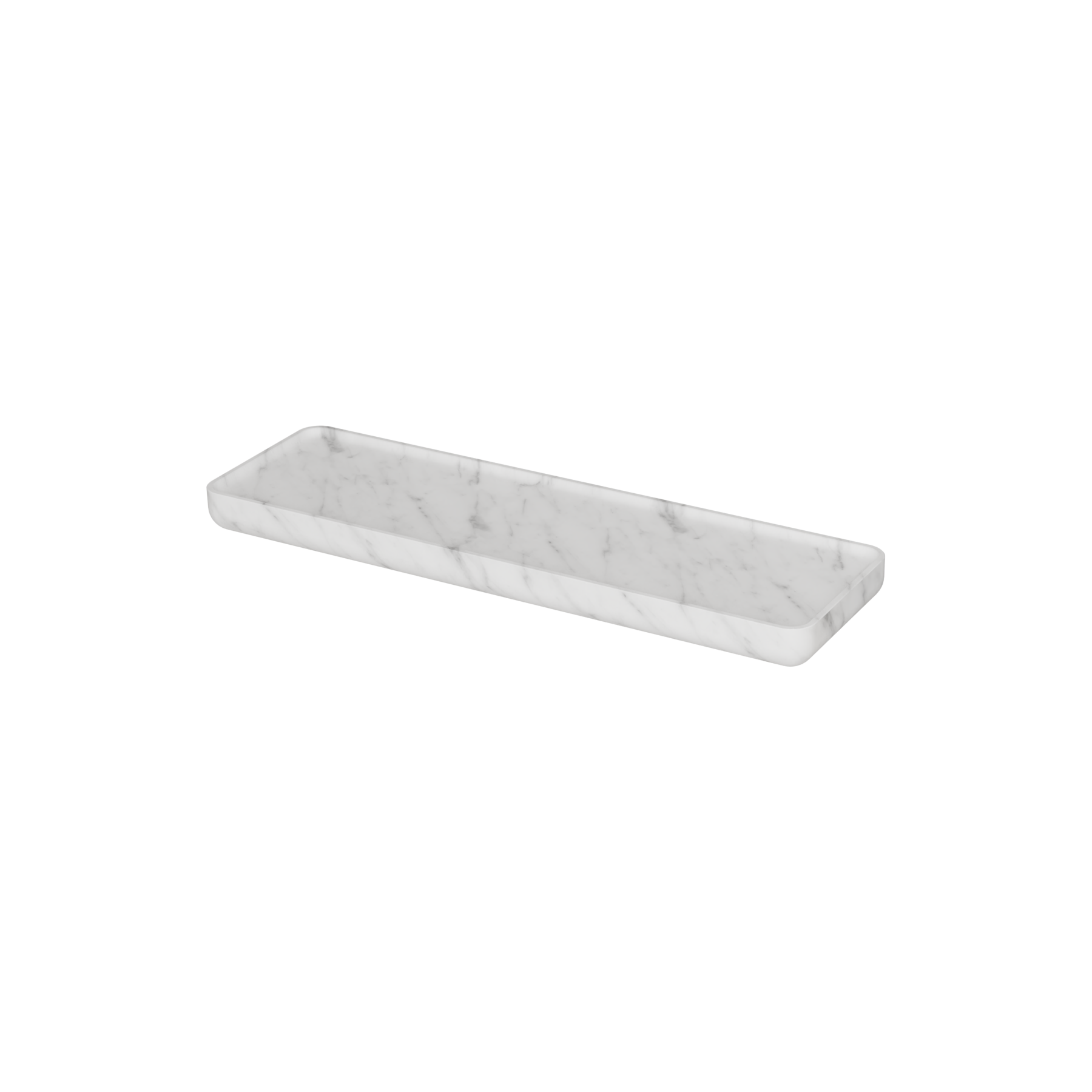 Balmani Tray wandplank | Carrara | 40 x 12 cm | Marmer