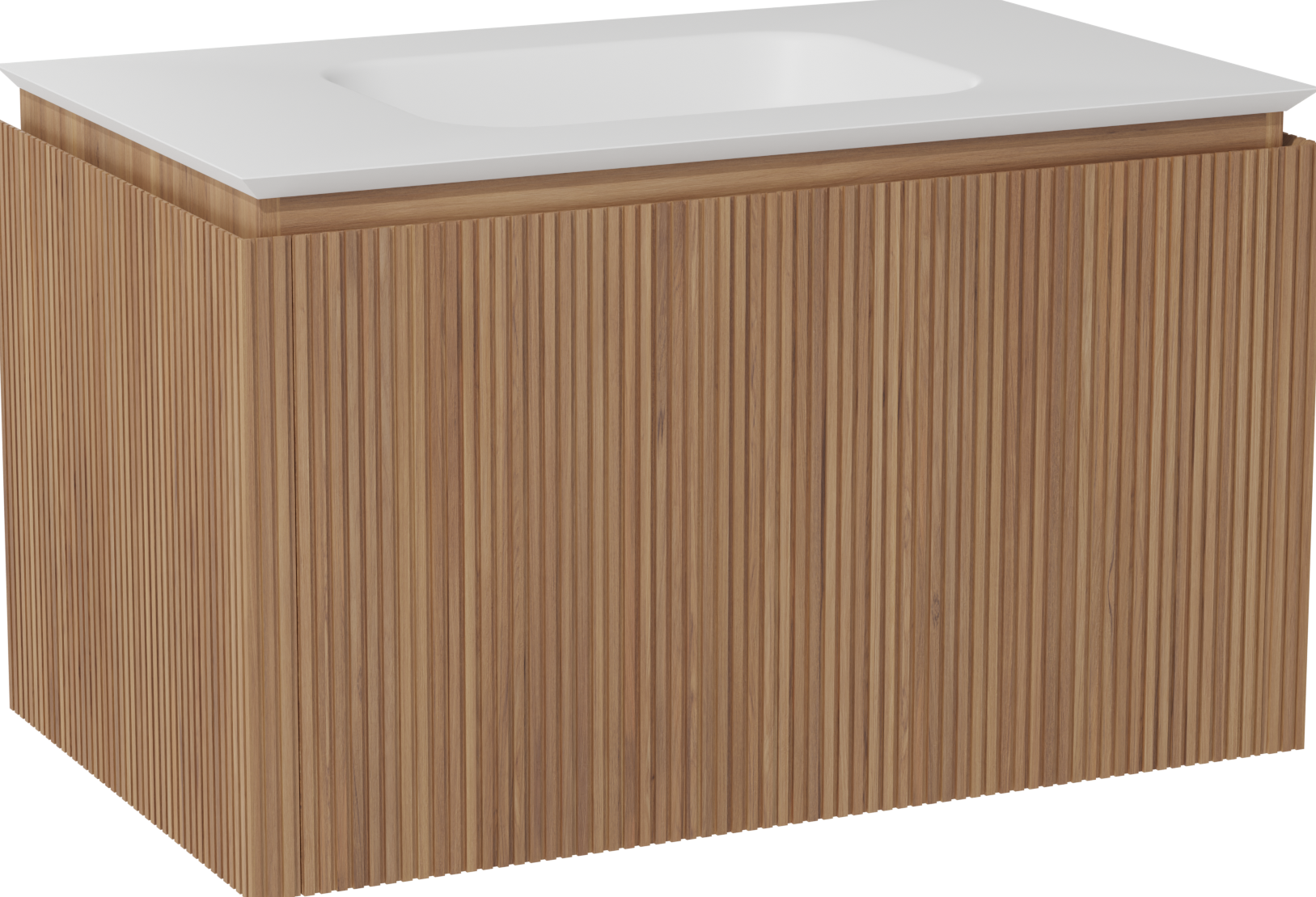 Balmani Eclips badkamermeubel met Eclips wastafel | B90 x D55 cm | Onderkast