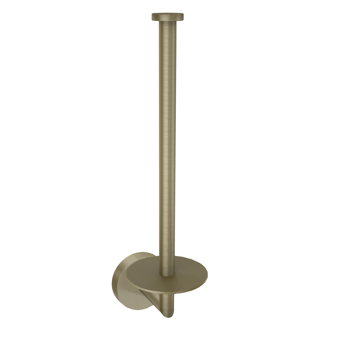 Blaufoss Harmony reserve wc-rolhouder | Brushed Champagne Gold | Roestvrij staal