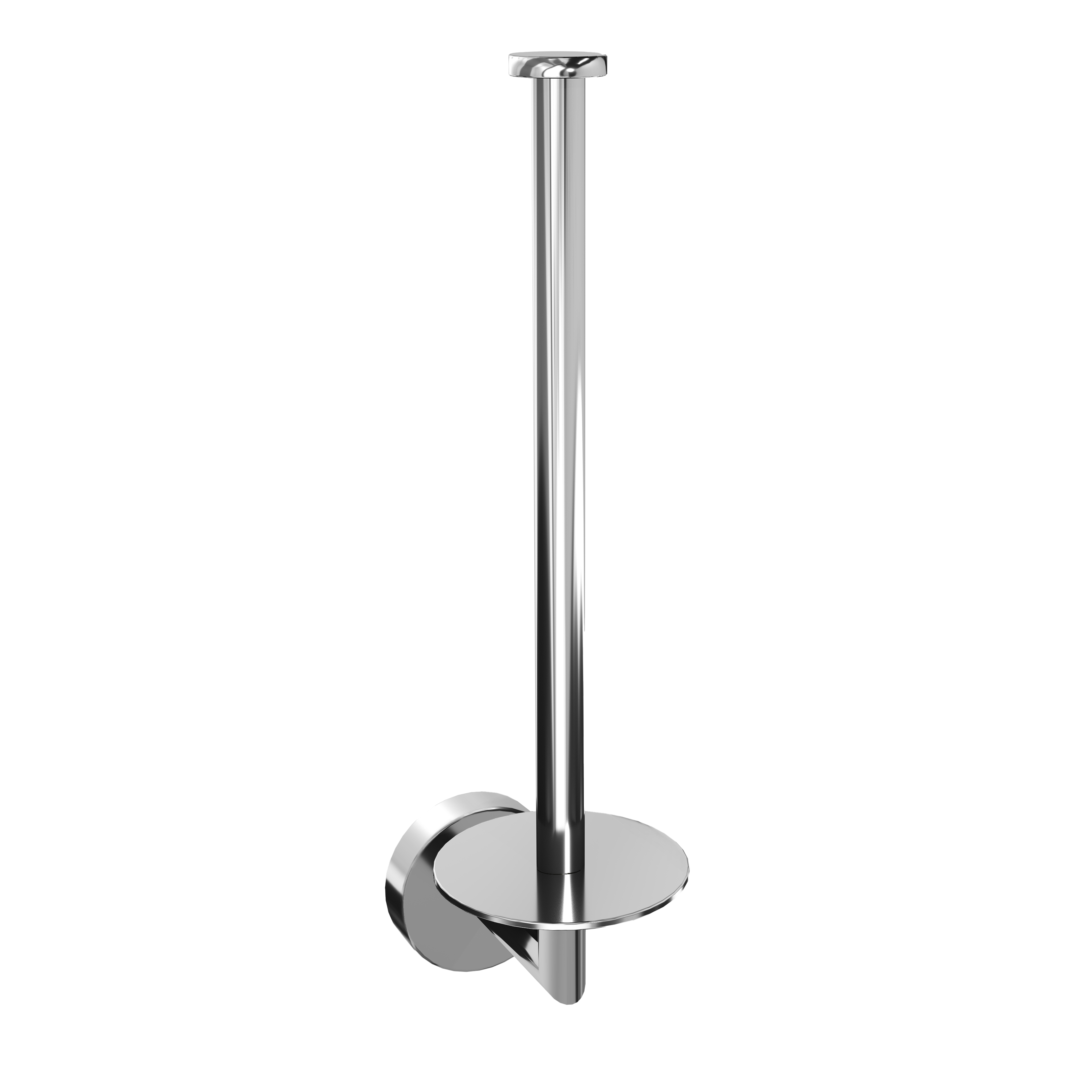 Blaufoss Harmony reserve wc-rolhouder | Glanzend chroom | Roestvrij staal