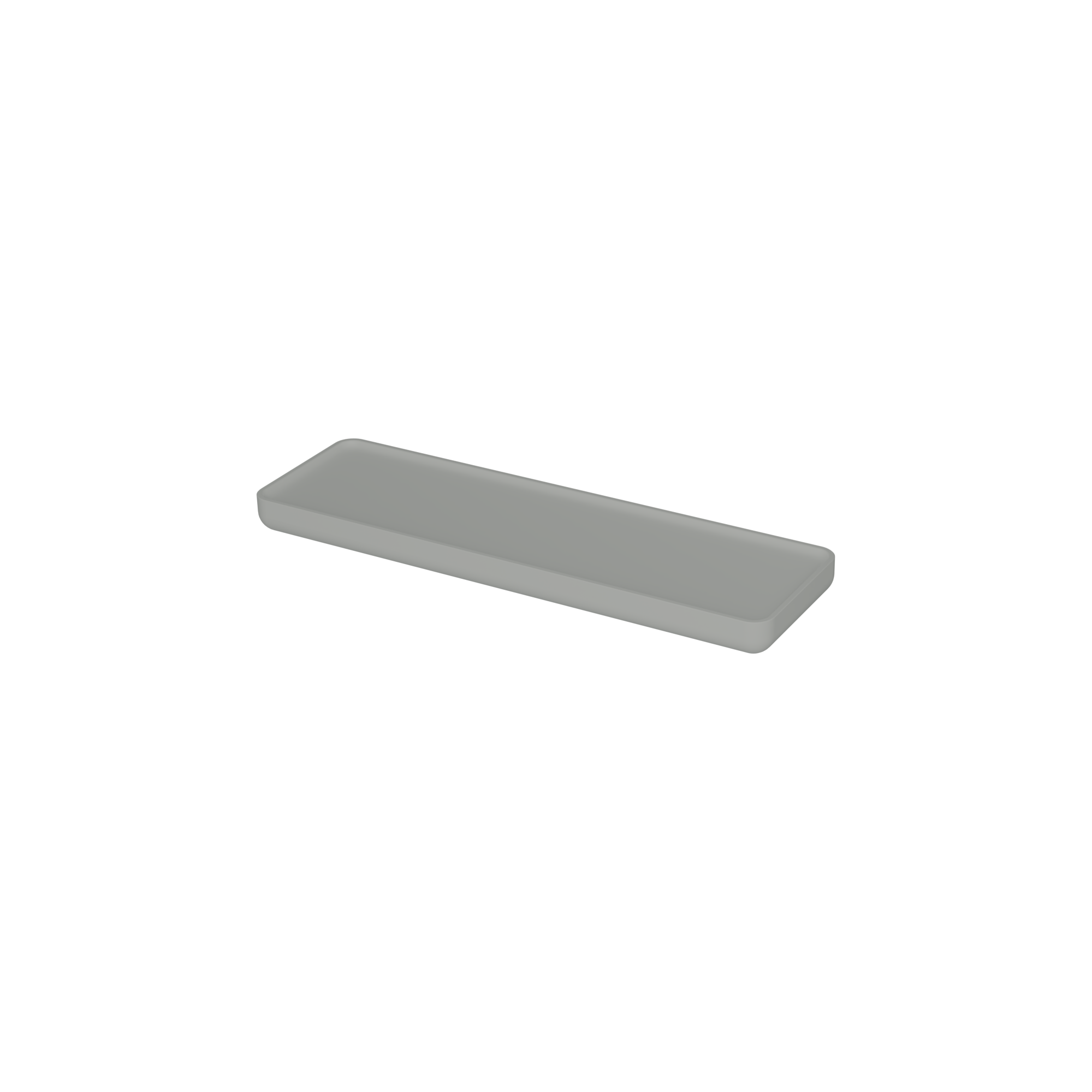 Balmani Tray Wandplank 40 X 12 Cm Grijs X O Badkamers Balmani tray wandplank 40 x 12 cm grijs x o badkamers