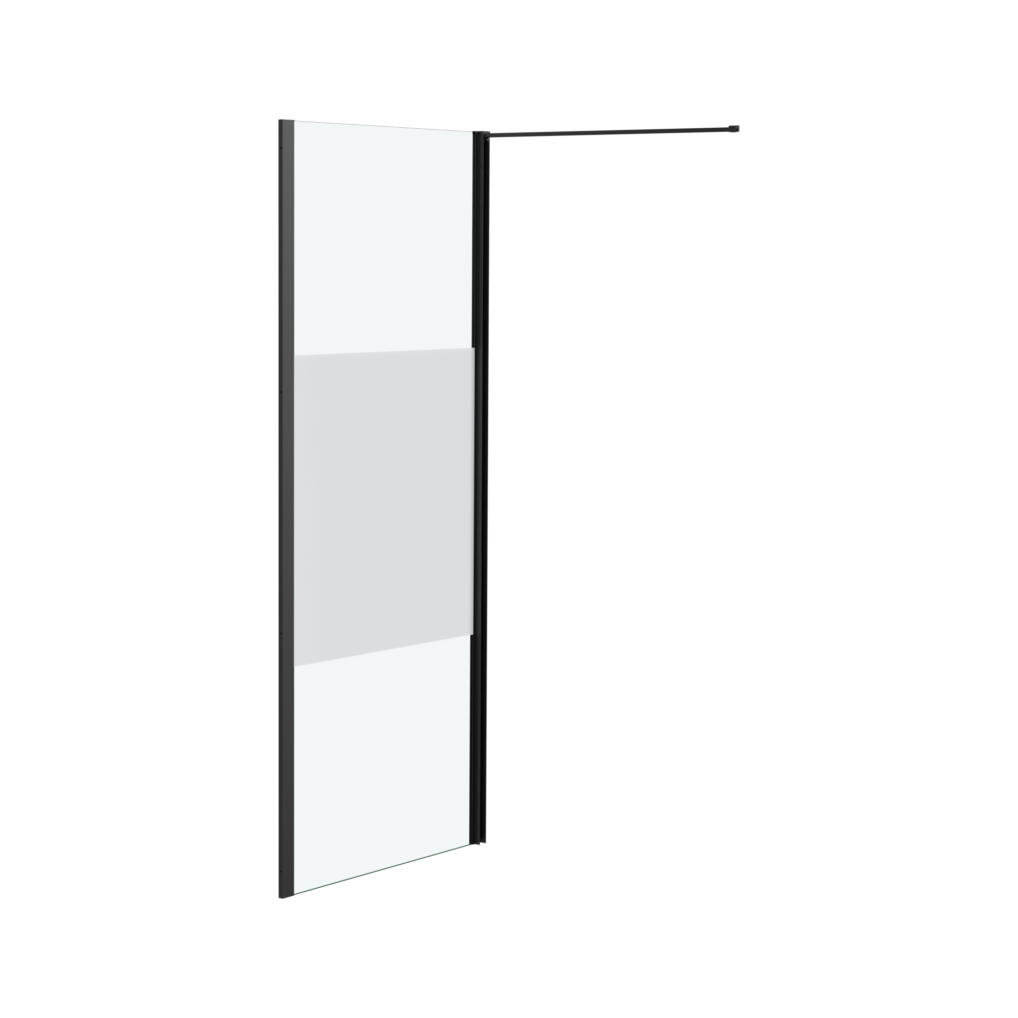 rideau salle de bain transparent