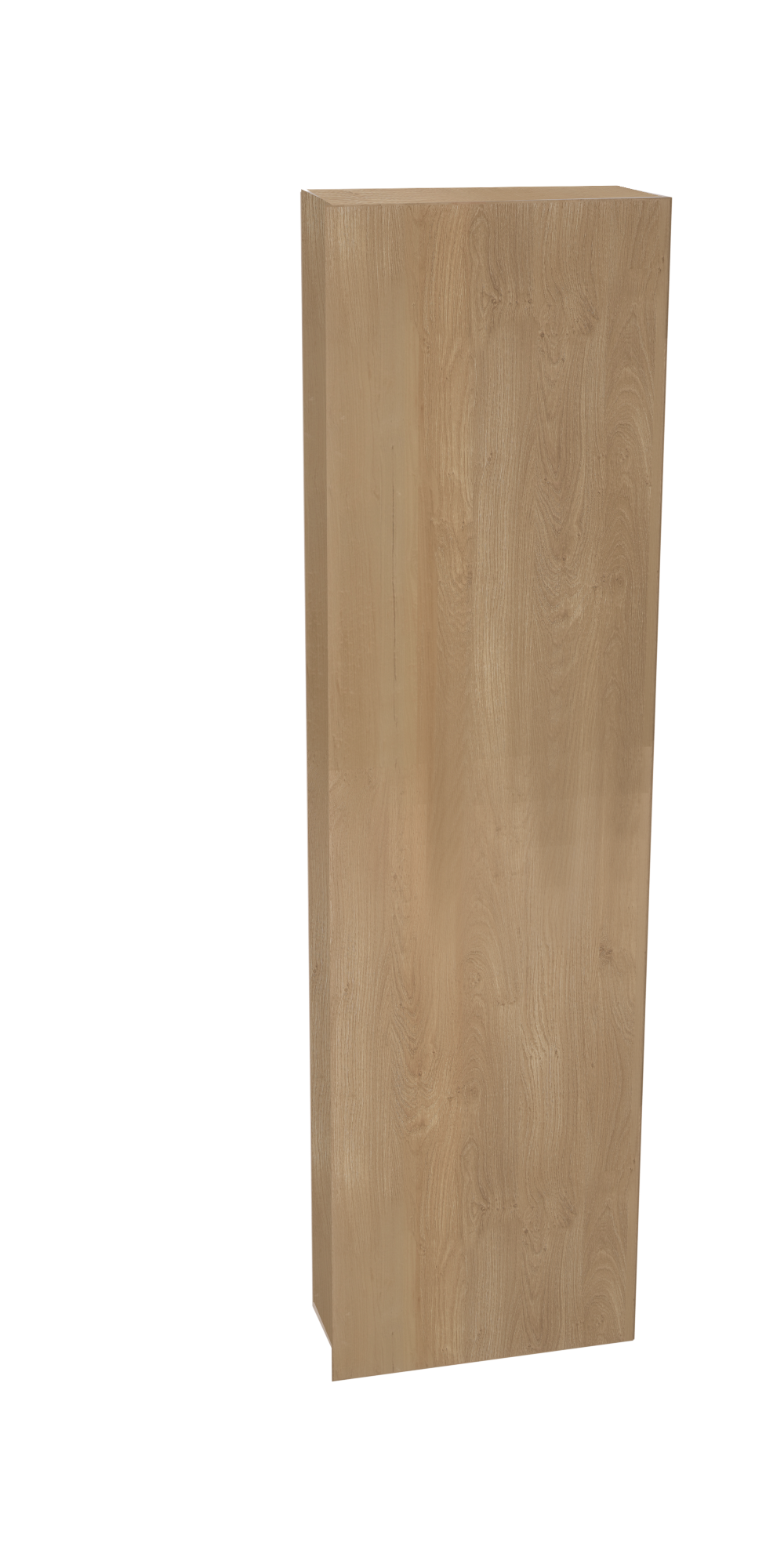 Balmani Mitra Elements badkamerkast | B42 x D20 x H150 cm | Natuur eik | Scharnieren links en rechts | Massief hout | Vlakke afwerking