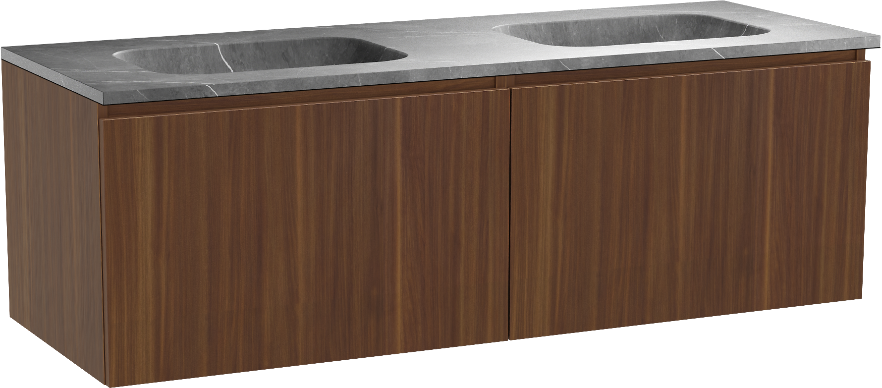 Balmani Sfera Meuble Salle De Bains Suspendu 150 X 55 5 Cm Noyer balmani-sfera-meuble-salle-de-bains-suspendu-150-x-55-5-cm-noyer
