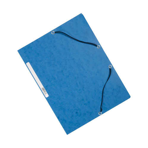 Q-connect elastomap A4, karton, blauw