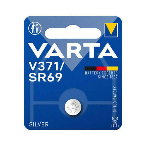 Varta V371 / SR69 / SR921SW zilveroxide knoopcel batterij