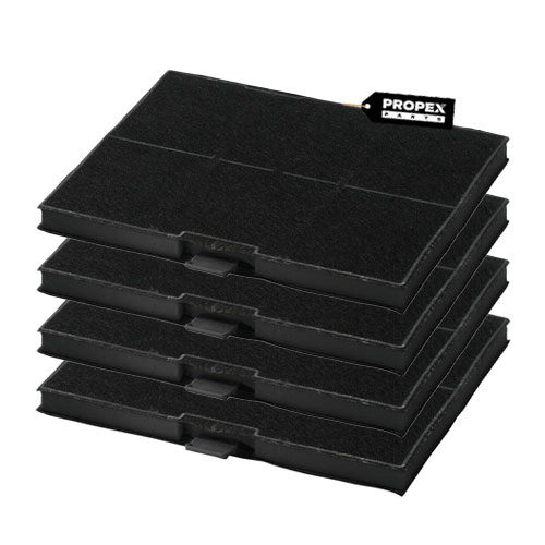 Bosch/Siemens LZ53451/11026771/00705432 koolstoffilter afzuigkap 4 stuks (Propex Parts)