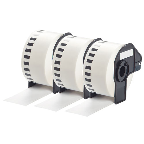 3x Brother DK-22225 compatible labels, 38 mm x 30,48 m