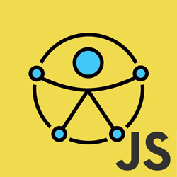 ally.js logo - showing the United Nations Accessibility Logo on top of the JS logo