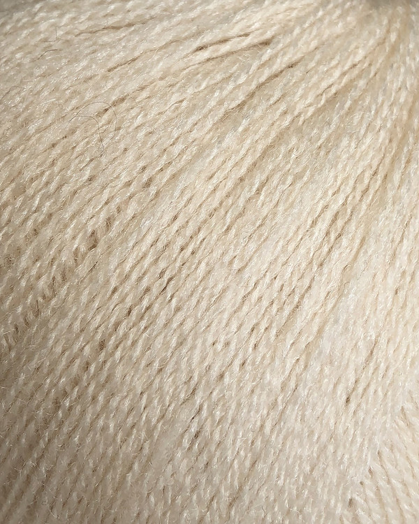 Garn Whisper Lace, Naturvit