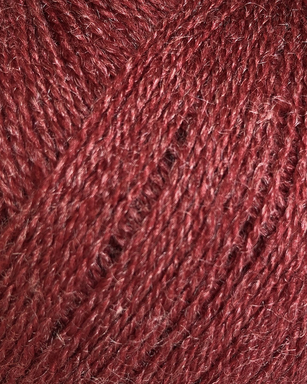 Garn Whisper Lace, Röd