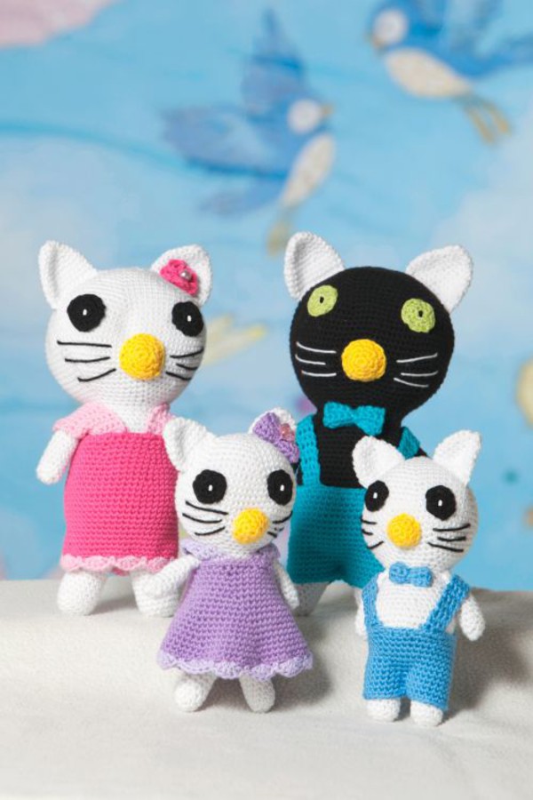 Kattfamilj