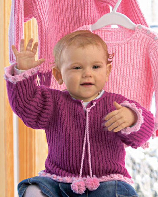 Anleitung Pullover Baby/Kind Tilda