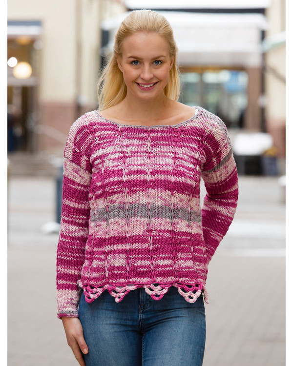 Cable Stitch Sweater Bilde