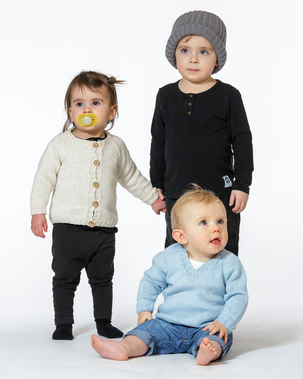 Basistøj med raglan til baby