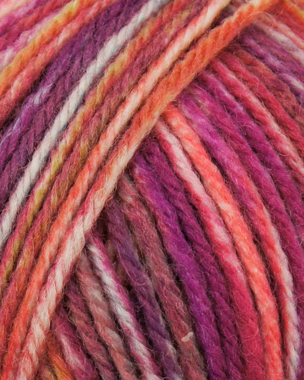 Garn Sox Maxi Multi, Cerise mix
