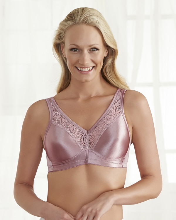 Swegmark Bh utan bygel, Vit/beige