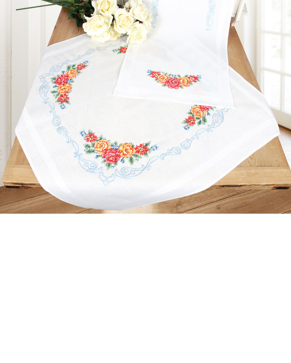Broderikit Rosor