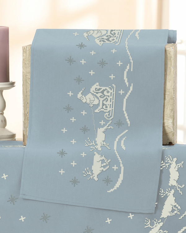 Broderikit Tomte med släde