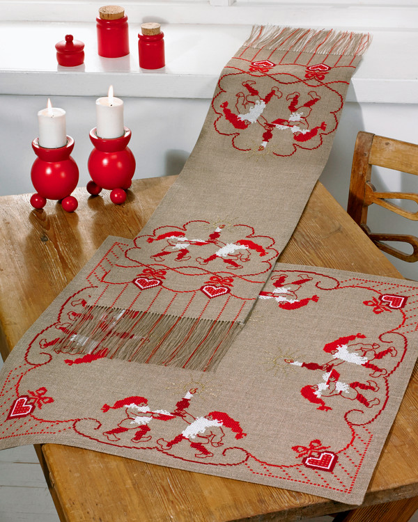 Broderikit Juleljuset skiner
