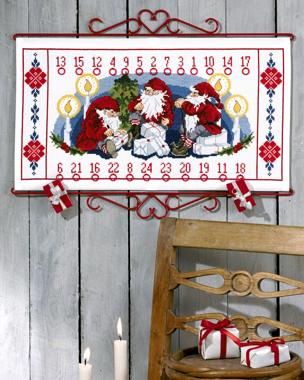 Broderikit Kalender Rimstugan
