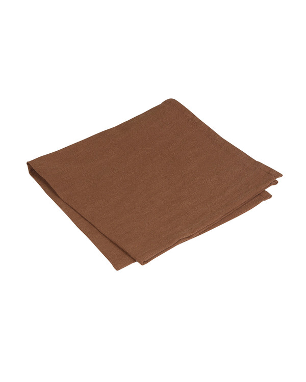 Tøyserviett Ramie 1-pk, Brun