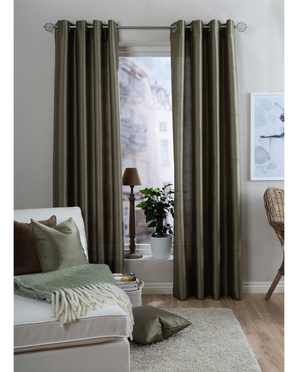 Öljettlängd Silklook 2-pack, Grön
