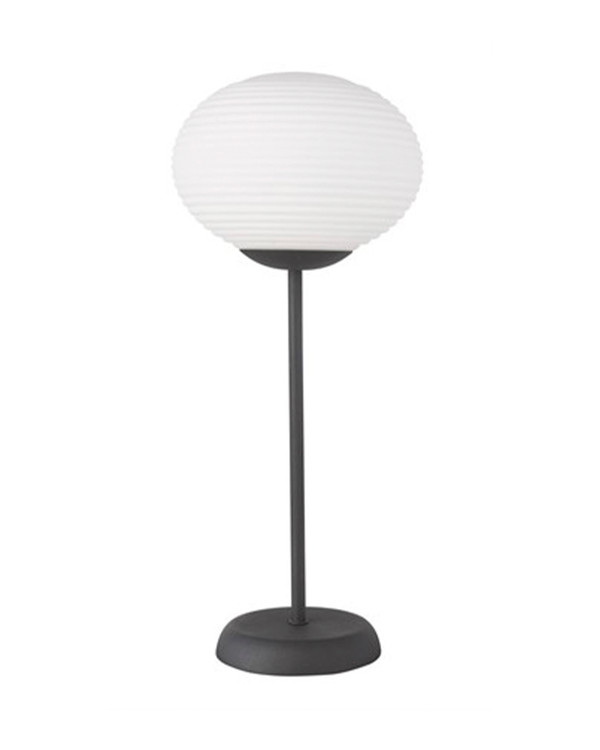 Bordslampa Nova, Vit/beige