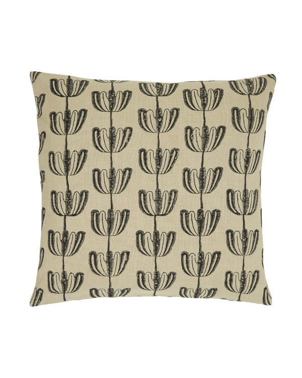 Kuddfodral Arild tulpan 1-pack, Vit/beige