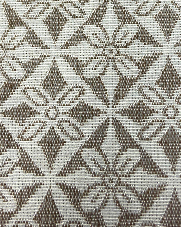 Metervare Jaquard Esther, Beige