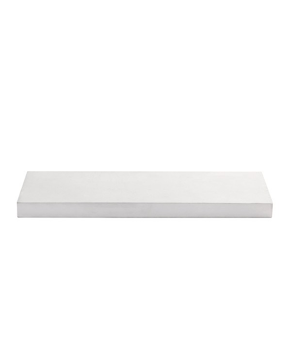 Hylde Str. 30x12,5 cm Hvid, Hvid