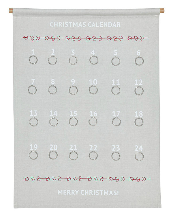 Joulukalenteri Amie, beige