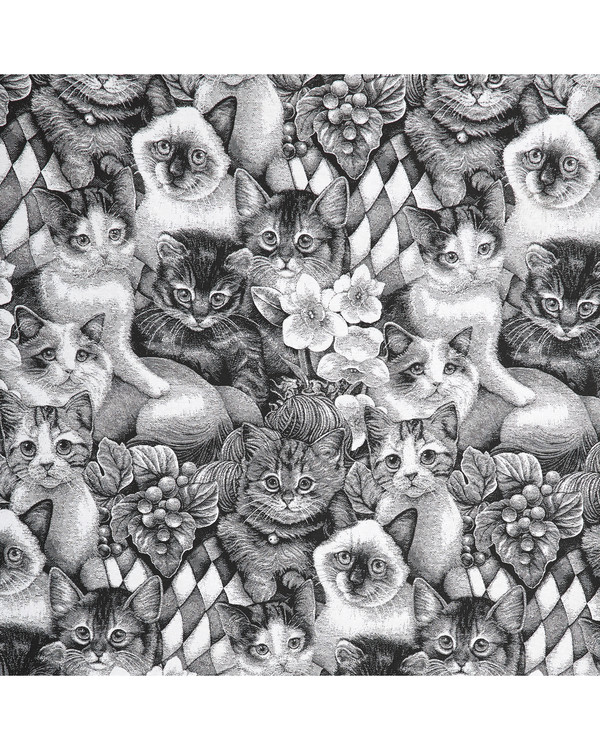 Metrikangas Cats, Musta