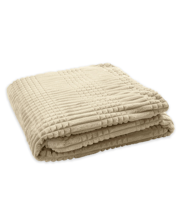 Fleecepeitto Asta 130x170cm, beige