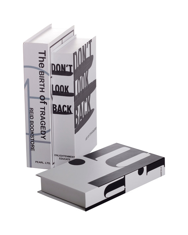 Dekorasjonsesker 3-Pk, Off-white