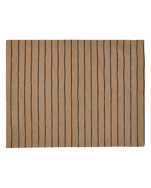 Brikke Tofta Stripe 1-Pk, Brun
