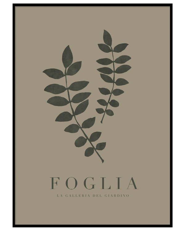 Poster Foglia, Lin