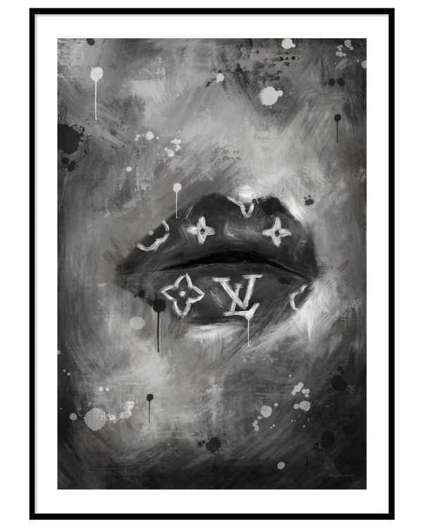Juliste LV Lips, Harmaa