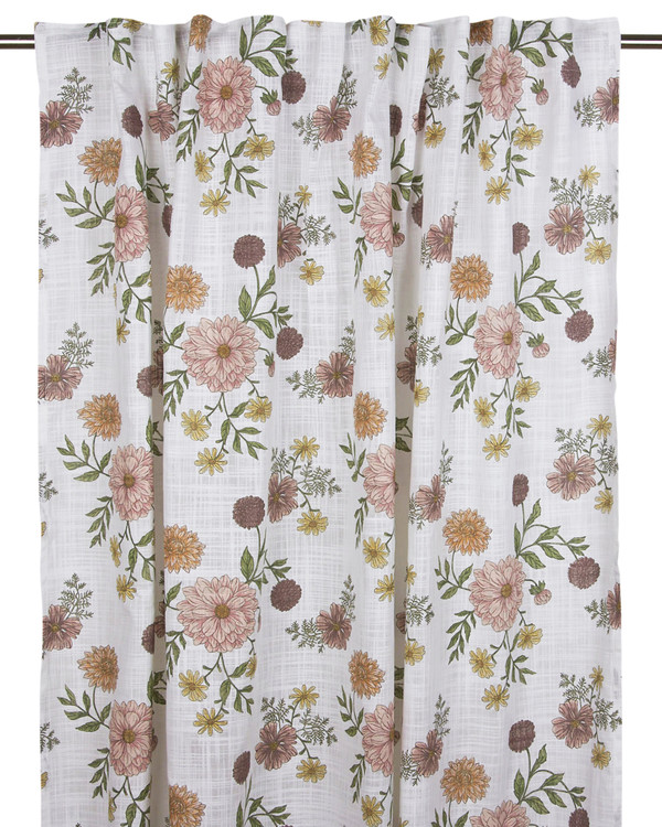 Multibåndslengde med trykt motiv Dahlia 2-Pk, Rosa
