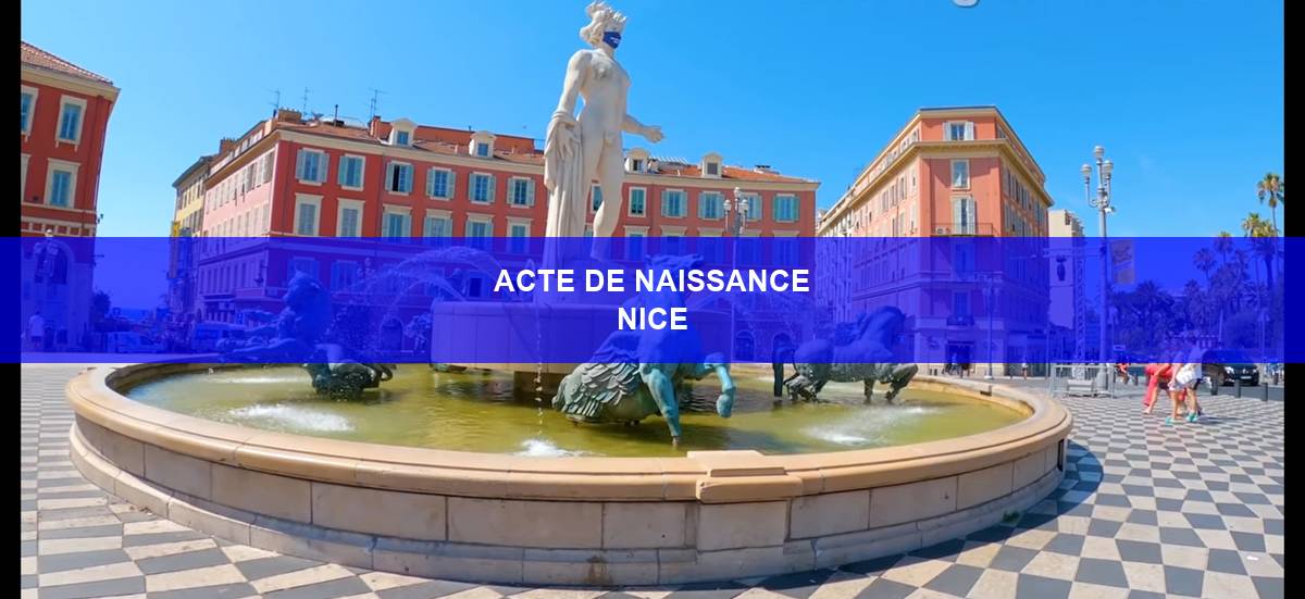 acte de naissance Nice