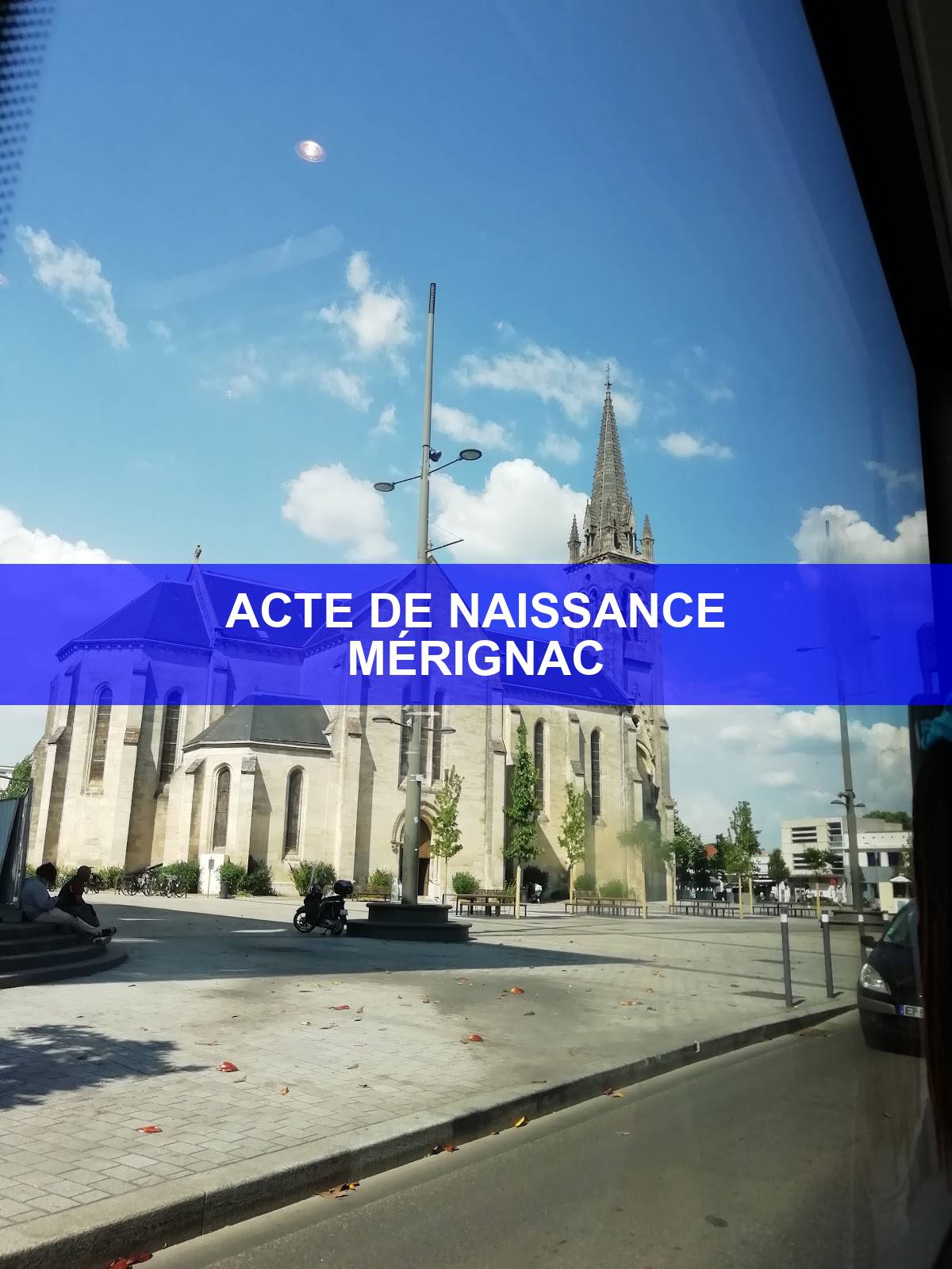 acte de naissance Mérignac