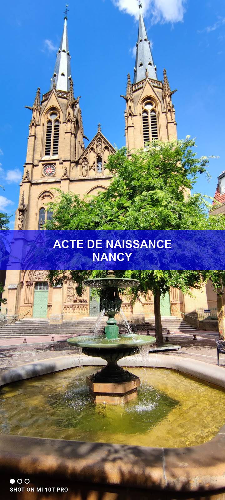 acte de naissance Nancy