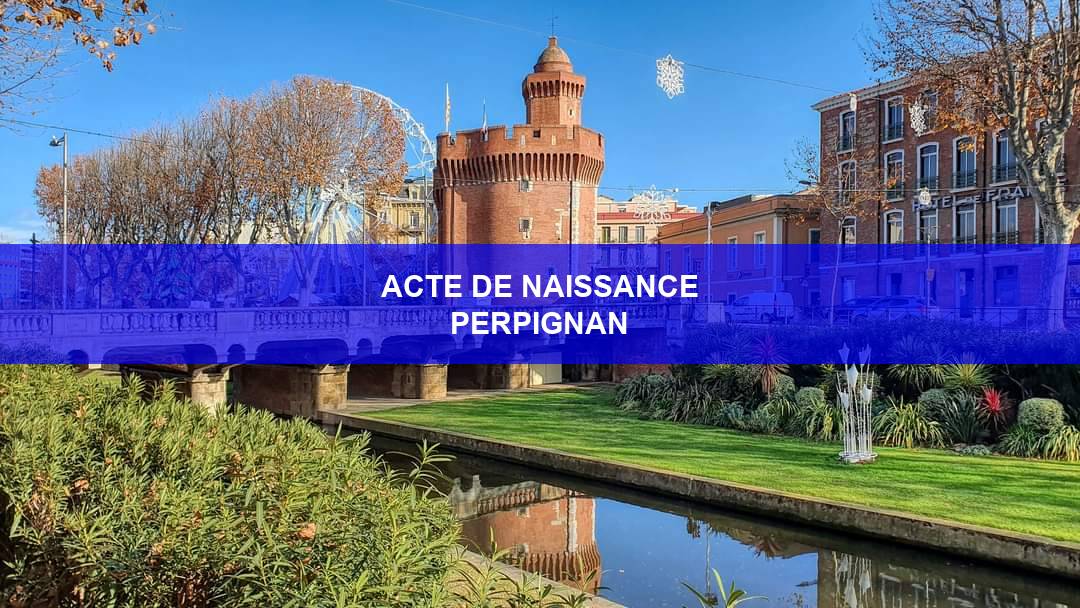 acte de naissance Perpignan