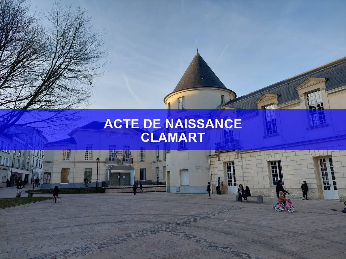 acte de naissance Clamart