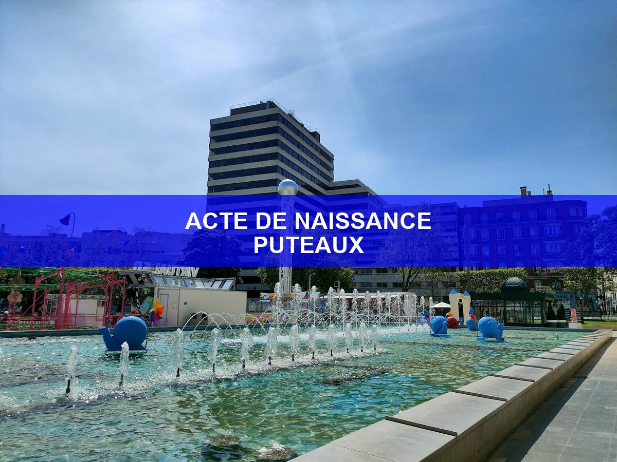 acte de naissance Puteaux