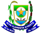 Alta Floresta D'Oeste, RO